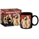 TAZZA IN PORCELLANA STRIP DONNA SPOGLIARELLO