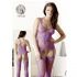 CATSUIT INTERA A RETE IN PIZZO FLOREALE S-L
