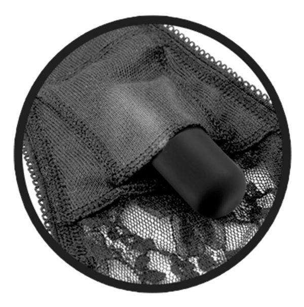 Plus Size Mutandina vibrante radiocomando wireless