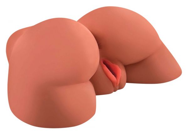 Torso da masturbatore realistico vagina e ano