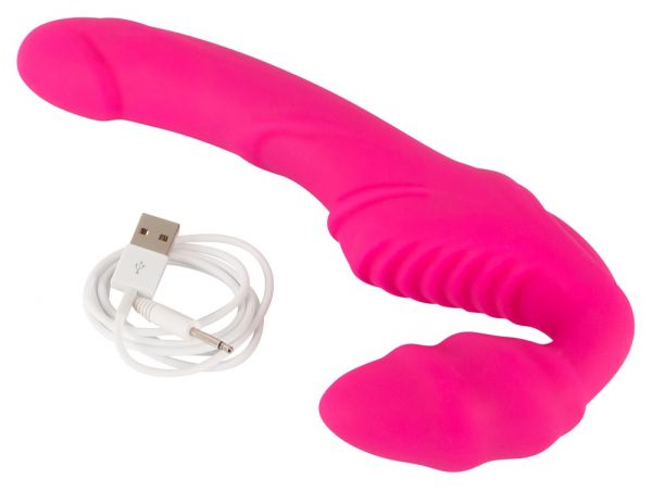 Strapless Strap-on vibrante senza imbracatura
