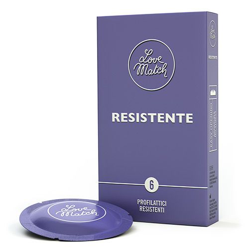 PROFILATTICI LOVE MATCH RESISTENTE 6 PEZZI