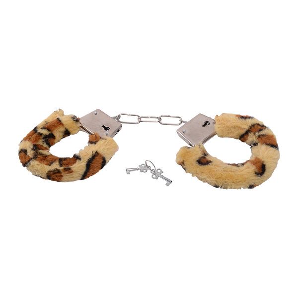 MANETTE CON PELLICCIA DI LEOPARDO