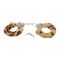 MANETTE CON PELLICCIA DI LEOPARDO