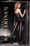 Ballerina: leggings neri in microfibra