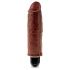 Vibratore realistico brown king cock da 15 cm stiffy