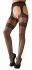 Collant in look con reggicalze intrecciate