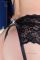 Completino 3 pezzi in pizzo con aperture