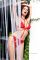 Intimo 2 pezzi in pizzo e tulle con collarino