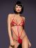 Luiza body rosso sexy
