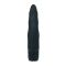 Vibratore nero in silicone a forma di lingua