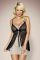 811-BAB Babydoll e tanga beige-bro