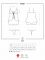811-BAB Babydoll e tanga beige-bro