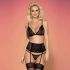 821-SEG Completo intimo nero 3pz