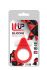 ANELLO ROSSO FALLICO VIBRANTE LIT-UP IN SILICONE