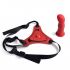 Strapon con fallo realistico rosso per donna