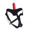 Strapon con fallo realistico rosso per donna