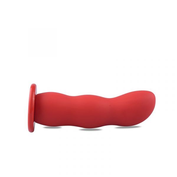 Strapon con fallo realistico rosso per donna