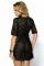 Georgia - Babydoll in chiffon e pizzo con perizoma