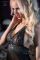Babydoll in tulle e pizzo con ricami in lurex