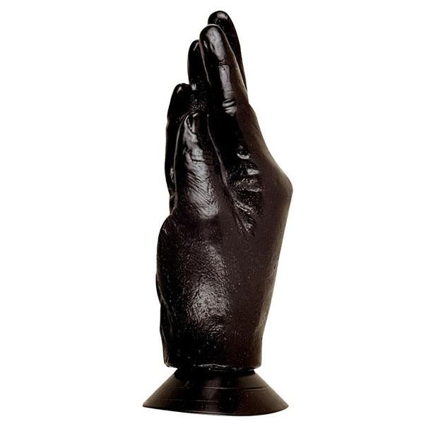 All black 19.5 cm fallo anale