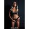 Completo intimo Bra and Crotchless Panty