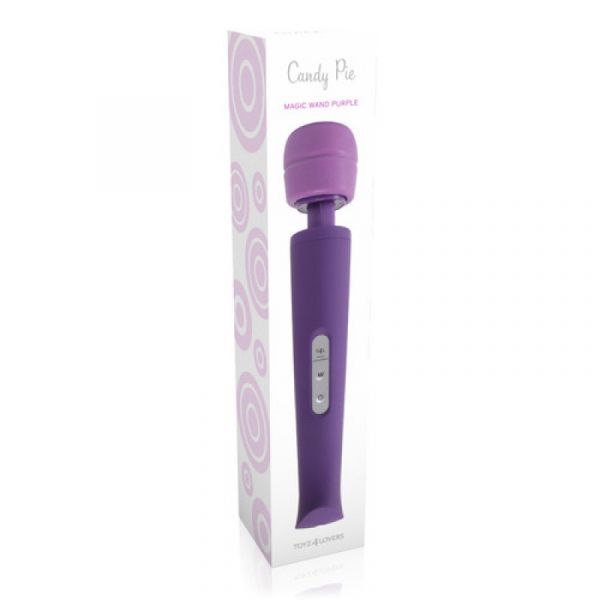 Massaggiatore candy pie wand viola