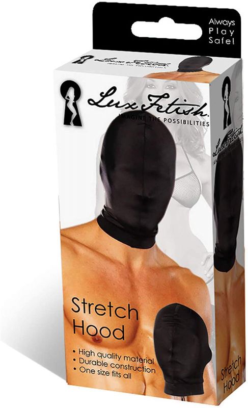 CAPPUCCIO INTEGRALE PER UOMO NERO LUX FETISH