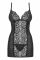 Chemise con pizzo e string di Obsessive