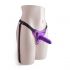 Dildo viola indossabile per donna con cintura regolabile