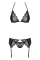 Completo intimo 3pz Charmea S/M