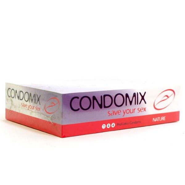 Profilatici condomix nature 144 pezzi