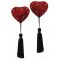 COPRICAPEZZOLI TASSELS HEART