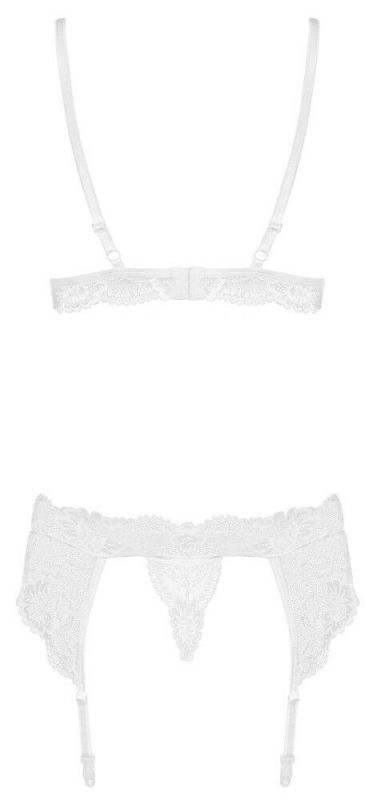 Corsetto e Stringa con motivo floreale 810 Cor