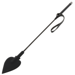 Frusta in silicone nero 60cm
