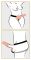 Hollow vibratore strap-on cavo 10 vibrating