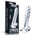 Dildo Flawless trasparente in TPE