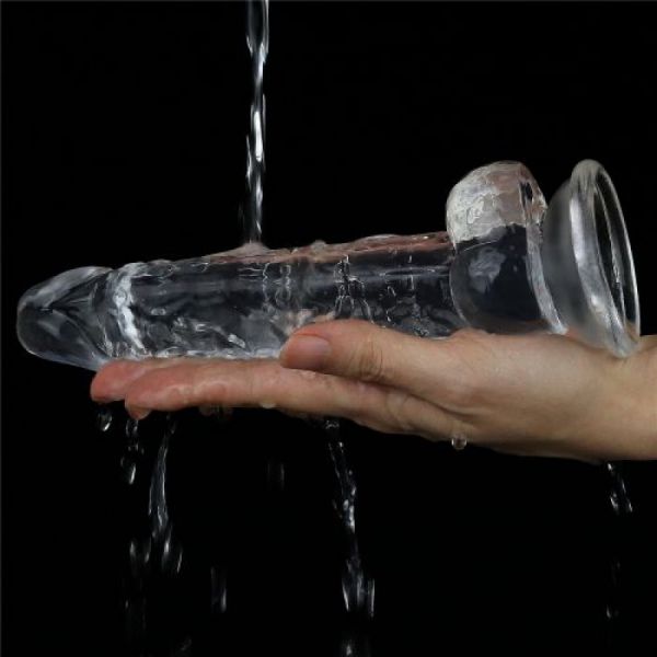 Dildo Flawless trasparente in TPE