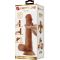Dildo Realistico 22 cm Marrone