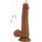 Dildo Realistico 22 cm Marrone
