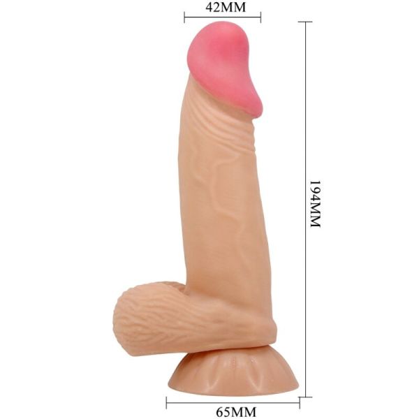 Dildo realistico Sliding Skin 19,4 cm