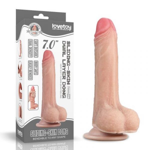 Dildo super realistico e morbido in silicone