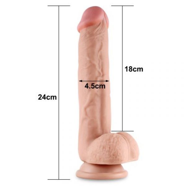 Dildo grande ultra morbido