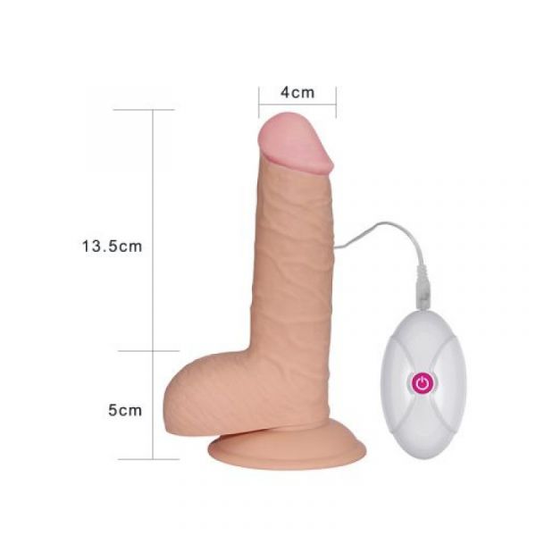 Thomas dildo vibrante ultra morbido e flessibile