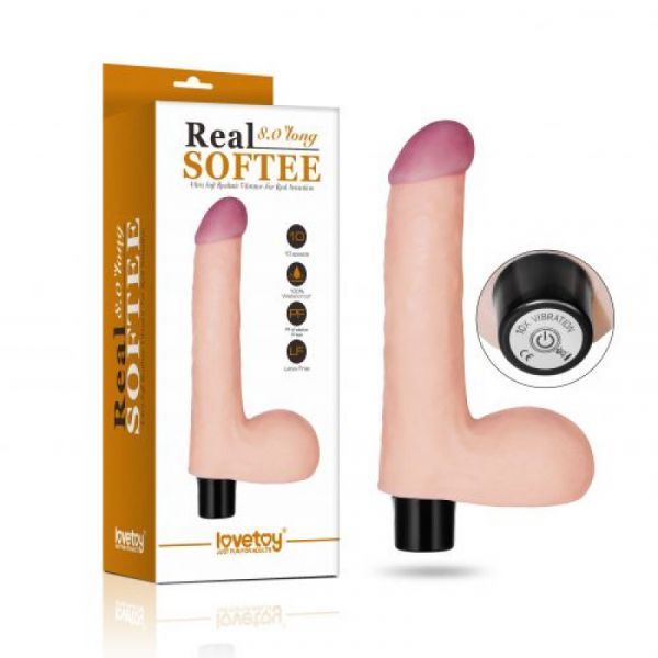 Dildo vibrante con testicoli Gary