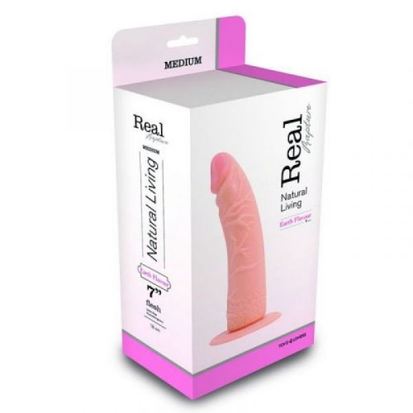 Pene realistico con ventosa 18 x Ø4,5 cm