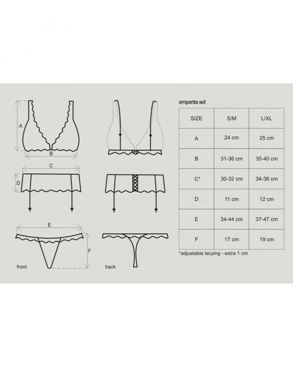 Emperita Completo intimo 3pz