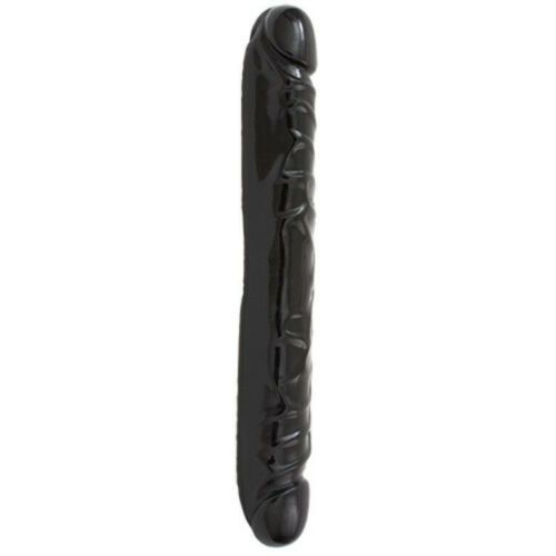 Fallo doppio jr. Veined double header da 30 cm nero