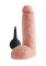 Fallo realistico eiaculante con testicoli king cock da 20 cm