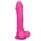 Dildo rosa in silicone Berry ReaL Safe da 23 cm